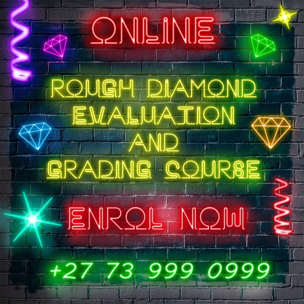 new online course at Corlia Roberts Diamond Education Centre website ahead of the upcoming raw sales in South Africa. courses cover topics such as selling colored gemstones, explaining lab reports, and gemstone treatments.